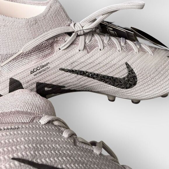 Nike Zoom Superfly 9 Elite AG Pro P Grey Soccer Cleats HF4391-001 Mens size 8.5 main image 5